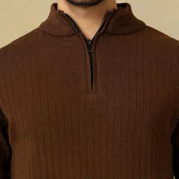 Voxmonks Men Ribbed Pullover image 3