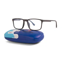 HASHTAG EYEWEAR Unisex Rectangle Sunglasses With UV Protected Lens MSYR-1188842-GRY-picture-34