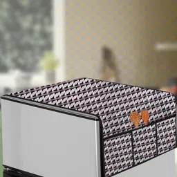 The Furnishing Tree Grey Plastic Refrigerator Cover-picture-22