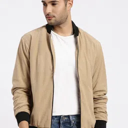 SHOWOFF Men Corduroy Bomber Jacket-picture-11