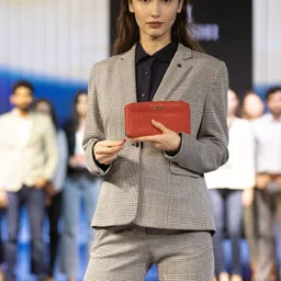 hiroshi Casual Red Clutch-picture-11