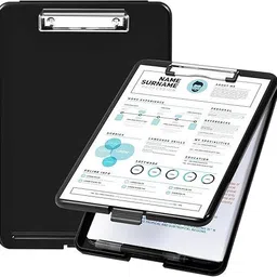 sr creation A4 Slim Clipboard Folder Conference Plastic Folder Clipboard Storage Box Board-picture-14