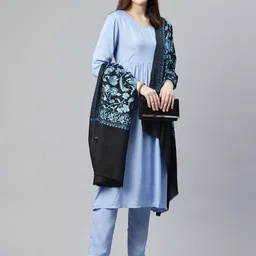 SWI Stylish Women Floral Embroidered Shawl-picture-16