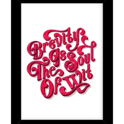 TIED RIBBONS Black & White Inspirational Printed Wall Art image 1