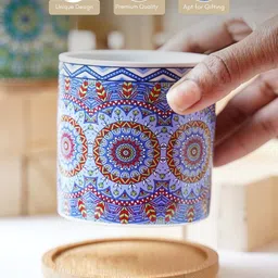 Nestasia Printed Ceramic Planter image 4