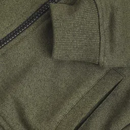 Gini and Jony Boys Olive Green Hooded Sweatshirt image 2