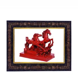 Hawai Black & Red Wood Wall Photo Frame image 3