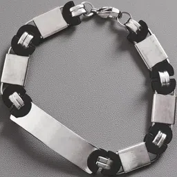 Sullery Sleek & Stylish Steel Bracelet-picture-10