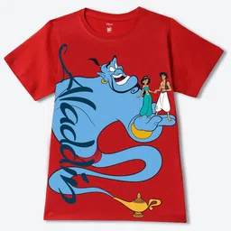 YK Disney Boys Graphic Printed Round Neck Cotton T-Shirt-picture-17