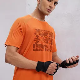 HRX by Hrithik Roshan Typography Printed Raglan Sleeves Training T-shirt-picture-22