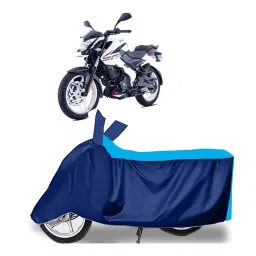 Auto Pearl Two Wheeler Cover for Bajaj Pulsar RS 200 - Cyan, Blue-picture-11