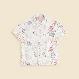 Pantaloons Junior White Printed Shirt-picture-30