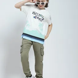 Monte Carlo Boys Typography Printed Round Neck T-shirt image 5