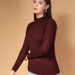 Mafadeny Wine Regular Fit Pullover image 4