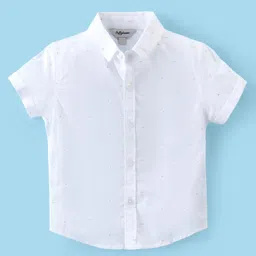 ToffyHouse Shirt and Bottom Set Half sleeves Male Beige 18-24m image 2