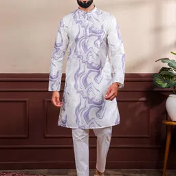 Koshin Abstract Printed Straight Kurta image 3