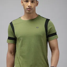 Arrow Sport Round Neck Pure Cotton T-shirt-image-71