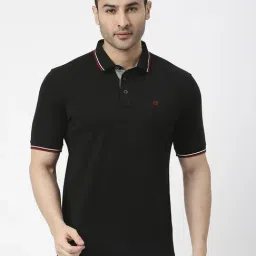 Dragon Hill Black Slim Fit Polo T-Shirt-picture-12