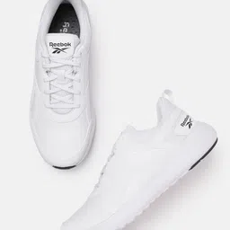 Reebok Men Woven Design White Safari Running Shoes-image-91