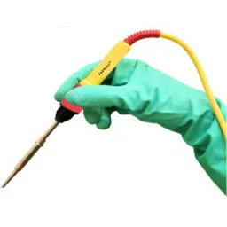 Fadman Soldering Iron Kit 1 Pc Desoldering Wick, 1 Pc Tweezer, 1 Pc Desolder Pump, 1 Pc Magnifying Glass, 1 Pc Screw Driver 2In1, 1 Pc Tester, 1 Pc Stand, 1 Pc Cutter, 1 Pc Solder Wire, 1 Pc Tape 25 W Simple (Flat Tip) image 2