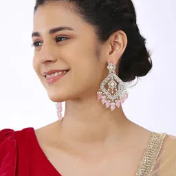 VATSALYA creation Gold-Plated Alloy Earrings-picture-32
