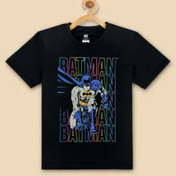 Kidsville Black Printed T-Shirt-image-77