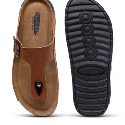 Kelsey Men Open Toe Comfort Sandals With Buckle Detail image 3