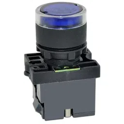 C&S Electric LED Type Flush Illuminated Push Button Actuator Blue 12 V AC 22.5 mm Mounting Dia, RCP2-BWL367-picture-37