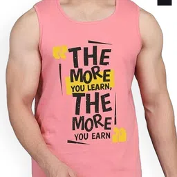 WOOSTRO Men Pack Of 2 Printed Combed Cotton Gym Vest-picture-27