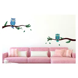 Wallstick Tree with owl wallstickers image 1