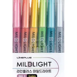 Lineplus Highlighter Mildlight Mild Hot-6Pc Set-image-5