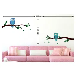 Wallstick Tree with owl wallstickers image 2