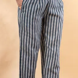 Readiprint Floral Printed Round Neck Mirror Work Straight Kurta With Trousers & Dupatta image 5