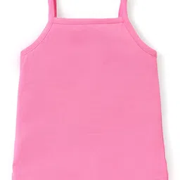 Babyhug 100% Cotton Knit Anti Bacterial Sleeveless Slips with Floral and Polka Dots Print Pack of 5 - Multicolor image 5