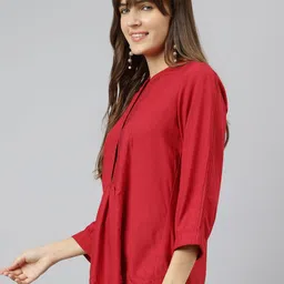 Latin Quarters Mandarin Collar Top image 5