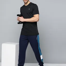 Alcis Men Colourblocked Track Pants image 4