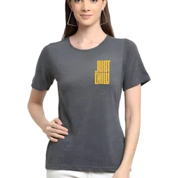 SZN Women Typography Printed T-shirt-picture-33