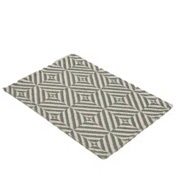 Ariana Green Cotton Anti-Skid Bathmat (40 X 60 Cm) image 2