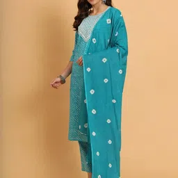 Damseldrape Women Blue Kurta Sets-image-45