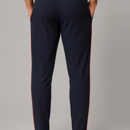 ULLAS Men Mid-Rise Slim-Fit Stretchable Rapid-Dry Track Pants image 4