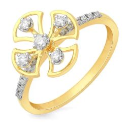 Malabar Gold and Diamonds 18k Gold Casual Ring for Women-picture-6