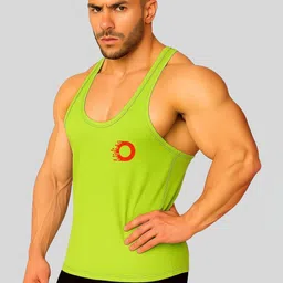 3Colors Printed Scoop Neck Gym Vest-picture-58