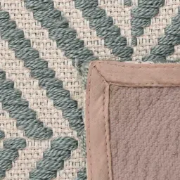 Ariana Green Cotton Anti-Skid Bathmat (40 X 60 Cm) image 3