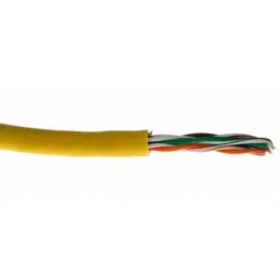 RS PRO Ethernet Cable Cat5 U/UTP Yellow PVC Sheath 50 m, 8124785 image 4