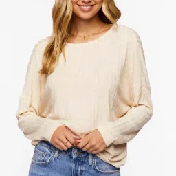 Forever 21 Beige Self Pattern Top-picture-27