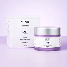 VINR Set Of 4 Vitamin C Face Wash, Retinol Face Booster & Matt Finish Sunscreen SPF50 image 3