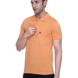 SANDPIPER Men Solid Polo Collar Cotton T-shirt-picture-31