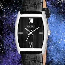REBOOT Men Textured Dial & Leather Straps Analogue Watch NEW50-111 SLIM-picture-14