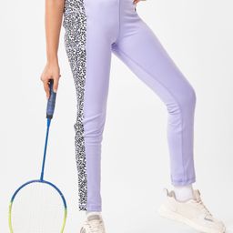 Pine Active Full Length Super Stretch Leggings - Purple-picture-6