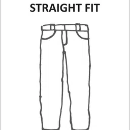 Little Kangaroos Full Length Anti Bacterial Washed Denim Jeans With Distressed Pattern & Scarf - Blue image 2